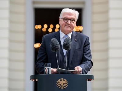 In seiner Rede hat Bundespräsident Steinmeier die Bürger dazu aufgerufen, sich aktiv in die Gestaltung des Landes einzumischen. Frank-Walter Steinmeier