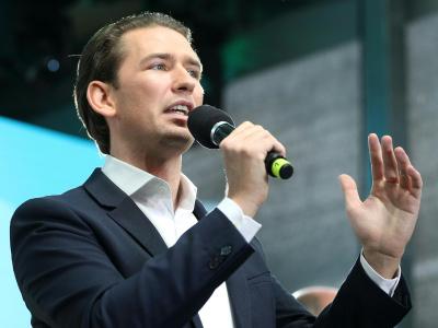 Ausnahmefall: In Österreich legte die konservative ÖVP von Kanzler Sebastian Kurz deutlich zu, anders als viele andere Volksparteien in Europa. Sebastian Kurz