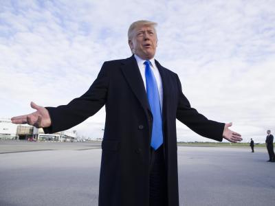 US-Präsident Donald Trump: «Ich mache mir keine Sorgen. Sie brauchen uns, wir brauchen sie nicht.» Donald Trump