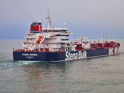 Das von der Reederei zu Verfügung gestellte undatierte Foto zeigt den britischen Öltanker «Stena Impero». «Stena Impero»