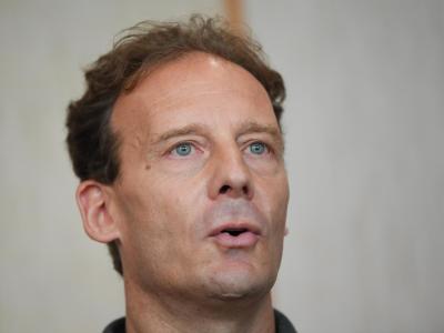 Alexander Falk, einer der Erben des gleichnamigen Stadtplan-Verlags, im Gerichtssaal. Alexander Falk