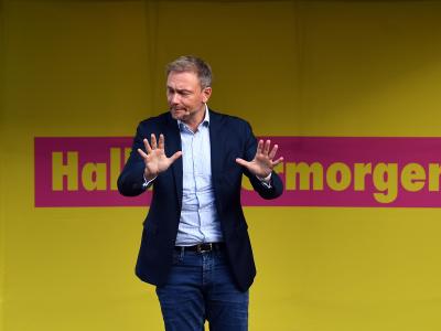 FDP-Chef Christian Lindner: «Die Große Koalition hat leider die Chance versäumt, einen echten Neustart in der Klimapolitik unseres Landes zu erreichen.» Christian Lindner