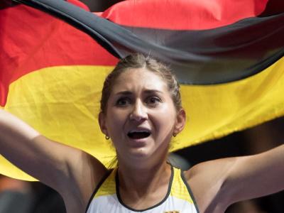 Holte mit deutscher Rekordzeit WM-Bronze über 3000 Meter Hindernis: Gesa Felicitas Krause. Foto (Archiv): Sven Hoppe Gesa Krause