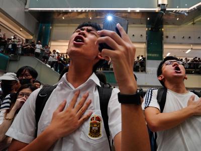 China hat Apple vorgeworfen, die Demonstranten in Hongkong zu unterstützen. Peking wirft Apple Unterstützung der Proteste in Hongkong vor