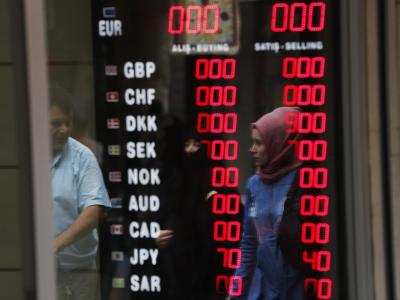Im zweiten Halbjahr 2018 war die türkische Wirtschaft in eine Rezession gerutscht, der Kurs der Lira brach dramatisch ein. Wechselkurse