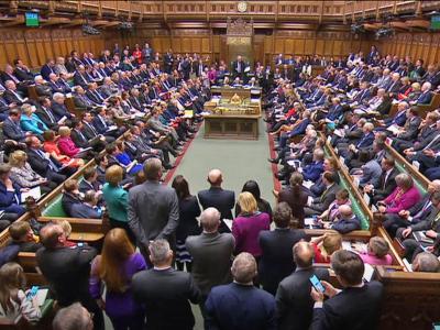 Ob Boris Johnson den Brexit-Deal durchs Unterhaus bringen kann, ist sehr fraglich. Britisches Unterhaus