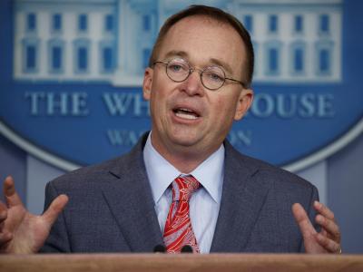 Mick Mulvaney, Stabschef des Weißen Hauses, hat Donald Trump in Erklärungsnot gebracht. Mick Mulvaney