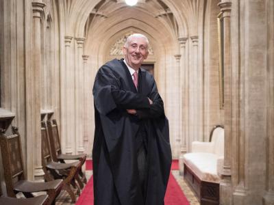 Neuer Präsident im britschen Unterhaus: Lindsay Hoyle im Palace of Westminster. Lindsay Hoyle