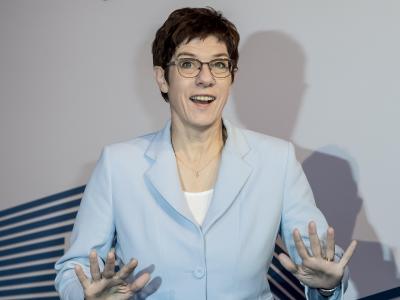 Annegret Kramp-Karrenbauer (CDU), Bundesverteidigungsministerin und CDU-Chefin. Annegret Kramp-Karrenbauer