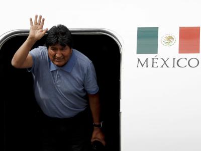 Nach seinem Rücktritt als Präsident Boliviens hat sich Morales ins Exil nach Mexiko abgesetzt. Morales im mexikanischen Exil