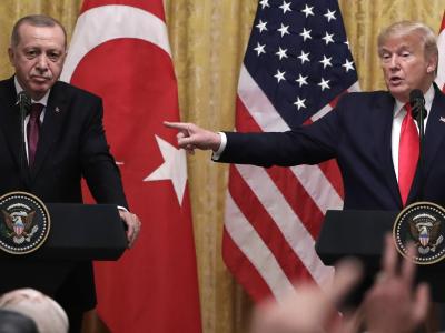 US-Präsident Donald Trump hat den türkischen Präsidenten Recep Tayyip Erdogan im Weißen Haus empfangen. Trump und Erdogan