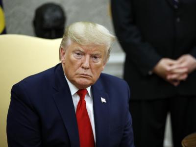 US-Präsident Donald Trump Mitte der Woche im Oval Office des Weißen Hauses. Trump