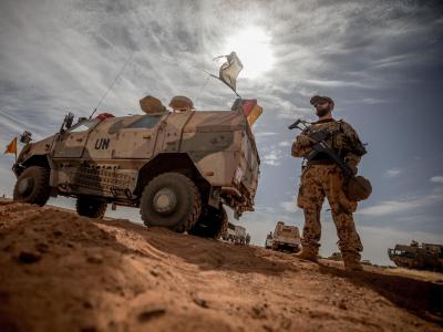 Bundeswehrsoldaten im Norden Malis. Bundeswehrsoldaten im Norden Malis