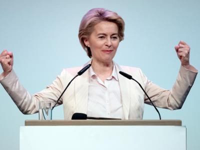 Die designierte Präsidentin der Europäischen Kommission: Ursula von der Leyen (CDU). Ursula von der Leyen