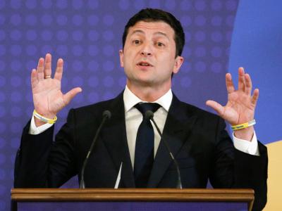 Der ukrainische Präsident Wolodymyr Selenskyj. Selenskyj dementiert Absprachen