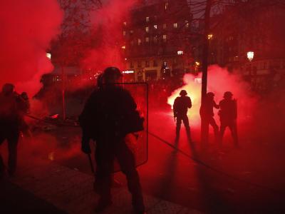 Bei den Demonstrationen gegen die geplante Rentenreform in Frankreich kam es zu Ausschreitungen. Generalstreik in Frankreich