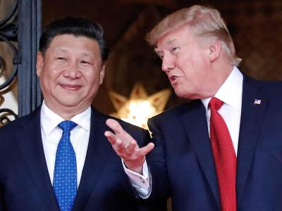 US-Präsident Donald Trump empfängt in seinem privaten Anwesen den chinesischen Präsidenten Xi Jinping. Trump verkündet Teil-Einigung