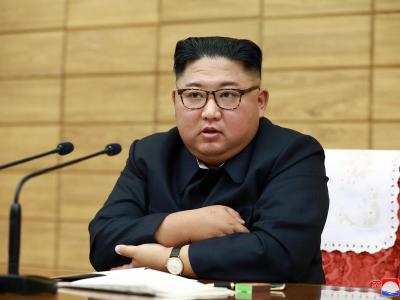 Nordkoreas Machthaber Kim Jong Un. Nordkorea hatte in Sohae unter anderem Raketen gestartet, die angeblich Satelliten ins All bringen sollten. Kim Jong Un