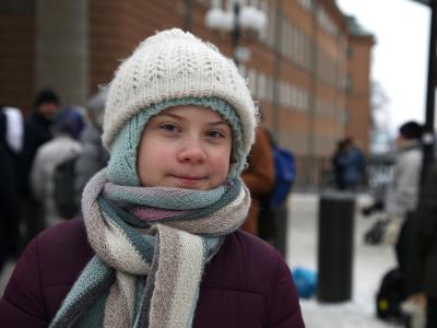 Die schwedische Klimaaktivistin Greta Thunberg ist 17 Jahre alt geworden. Klimaaktivistin Greta Thunberg