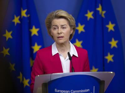 Ursula von der Leyen (CDU), Präsidentin der Europäischen Kommission. Ursula von der Leyen
