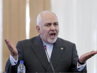 Irans Außenminister Mohammed Dschawad Sarif bei einem Auftritt im August 2019. Kritik des Iran an Schlichtung