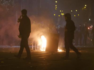 In der Neujahrsnacht ist im Stadtteil Connewitz zu Zusammenstößen zwischen Linksautonomen und der Polizei gekommen. Silvesternacht