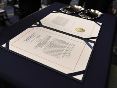 Die Anklagepunkte im Amtsenthebungsverfahren gegen US-Präsident Trump liegen zur Unterzeichnung auf dem Schreibtisch von Nancy Pelosi. Amtsenthebungsverfahren