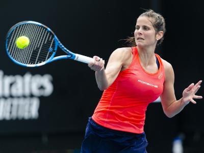 Setzte sich gegen die Slowakin Viktoria Kuzmova durch: Julia Görges. Julia Görges