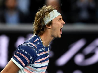 Ist bei den Australian Open eine Runde weiter: Alexander Zverev triumphiert. Weiter
