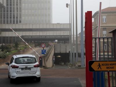 Krankenhaus Bichat in Paris: Als erstes Land in Europa meldete Frankreich drei Patienten mit dem neuen Virus. Coronavirus in Frankreich