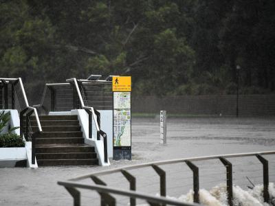 Die Unwetter und schweren Regenfälle haben die Löscharbeiten in New South Wales begünstigt. Starke Regenfälle in New South Wales