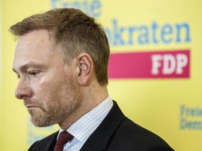 FDP-Chef Christian Lindner vergangene Woche bei einer Pressekonferenz im Bundestag. FDP-Chef Christian Lindner