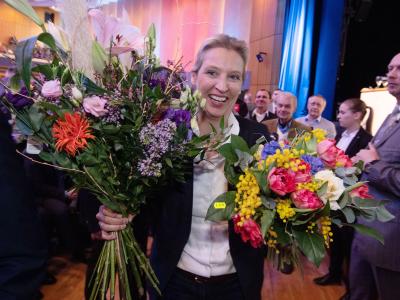 Alice Weidel ist zur Landesvorsitzenden der AfD in Baden-Württemberg gewählt worden. AfD-Sonderparteitag
