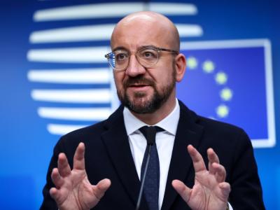 Charles Michel Ende vergangenen Jahres während einer Pressekonferenz in Brüssel. Charles Michel