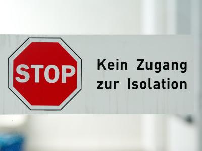 Sonderisolierstation im Klinikum Schwabing: Hier waren die ersten Coronavirus-Patienten in Bayern behandelt worden. Klinikum Schwabing