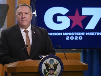 US-Außenminister Mike Pompeo macht China im Zusammenhang mit der Coronavirus-Pandemie schwere Vorwürfe. G7