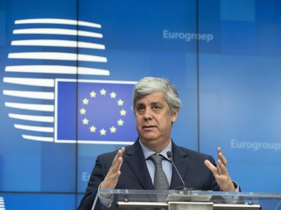 Kommen nun Corona-Bonds? Mario Centeno, Präsident der Eurogruppe und portugiesischer Finanzminister. Centeno -Corona-Bonds