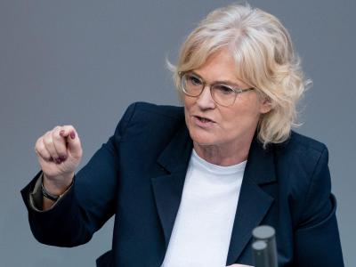 «Die Freiwilligkeit ist ein ganz wichtiger Aspekt. Da können und wollen wir nicht drumherum»: Bundesjustizminiterin Christine Lambrecht. Bundestag