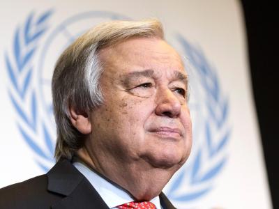 «Die Welt steht vor einer noch nie dagewesenen Prüfung», sagt UN-Chef Guterres. António Guterres