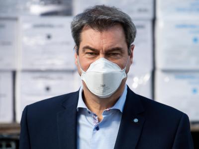 CSU-Chef Markus Söder liegt in der K-Frage der Union vorne. Söder