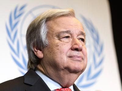 Antonio Guterres, Generalsekretär der Vereinten Nationen, sieht in der Zukunft eine wachsende Gefahr von Angriffen durch Bioterroristen. UN-Generalsekretär Guterres