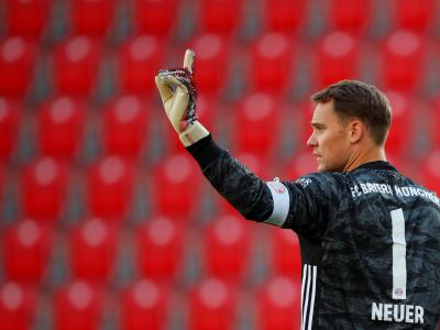 Hat seinen Vertrag beim FC Bayern verlängert: Kapitän Manuel Neuer. Manuel Neuer