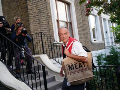 Steht in Großbritannien heftig in der Kritik: Dominic Cummings. Britischer Chefberater