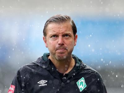 Trainer Florian Kohfeldt steht mit Werder Bremen unter Druck. Abstiegsgefährdet