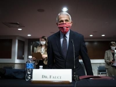 Anthony Fauci vor einem Ausschuss des US-Senats. Anhörung von Fauci