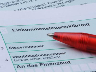 Baden-Württembergs Ministerpräsident Mappus hält Steuersenkungen noch in dieser Legislaturperiode für möglich. Formular zur Einkommenssteuererklärung