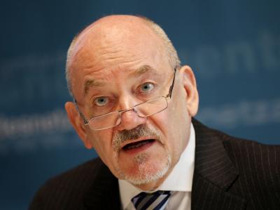 Der Präsident der Bundesnetzagentur, Matthias Kurth. Matthias Kurth