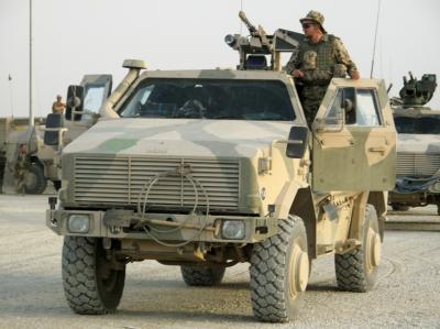 Anschläge auf die Bundeswehr in Afghanistan: Fünf Soldaten und ein afghanischer Übersetzer wurden verletzt. (Archivbild) «Dingos» der Bundeswehr