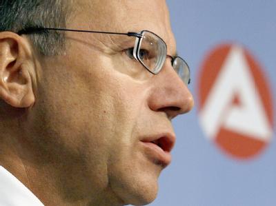 Der Vorstandsvorsitzende der Bundesagentur für Arbeit (BA), Frank-Jürgen Weise. (Archivbild vom 31.07.2007) Frank-Jürgen Weise