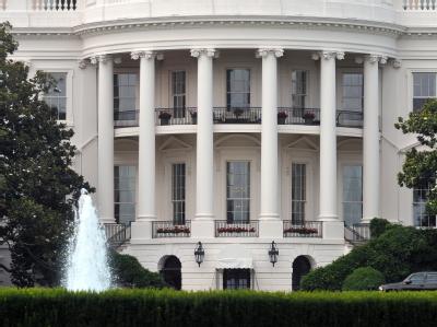 Das Weiße Haus in Washington: Ein Teil wurde vorübergehend evakuiert (Archivbild). Weißes Haus